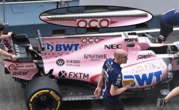 Force India представила обновленный «акулий плавник» в Сингапуре