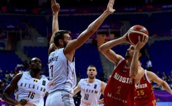 Сборная РФ по баскетболу победила команду Бельгии и досрочно вышла в 1/8 финала ЧЕ