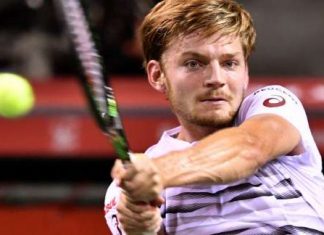 Бельгиец Давид Гоффен вышел во второй круг теннисного турнира в Базеле