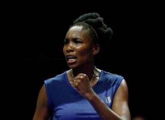 Винус Уильямс победила Остапенко в матче итогового турнира WTA в Сингапуре