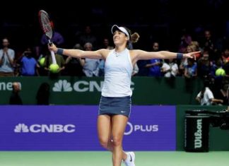 Гарсия одолела Возняцки в заключительном матче группового этапа итогового турнира WTA