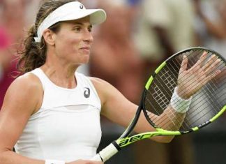 Йоханна Конта вышла в 1/4 финала теннисного турнира в Брисбене