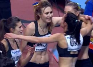 Украинки вышли в финал женской эстафеты на чемпионате мира в помещении
