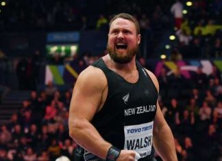 Новозеландец Уолш выиграл золото в толкании ядра на ЧМ по легкой атлетике в помещении