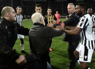 УЕФА решительно осуждает инцидент с Саввиди в матче ПАОК – АЕК