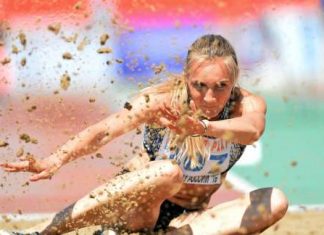 Прокопенко заняла шестое место в тройном прыжке на этапе Бриллиантовой лиги в Шанхае