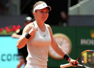 Румынка Халеп пробилась в четвертьфинал теннисного турнира в Мадриде