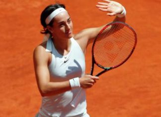 Француженка Каролин Гарсия пробилась в третий круг теннисного турнира в Риме