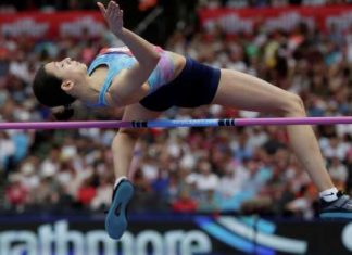 Ласицкене победила в прыжках в высоту на этапе Бриллиантовой лиги в Шанхае