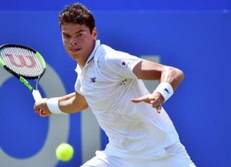 Милош Раонич вышел в третий круг теннисного турнира в Мадриде