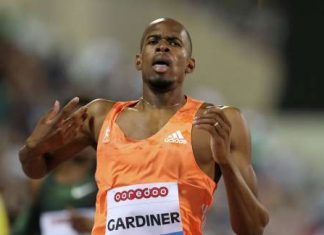 Гардинер победил в беге на 400 м на первом этапе Бриллиантовой лиги в Дохе