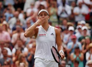 Немка Кербер вышла в четвертьфинал Уимблдона