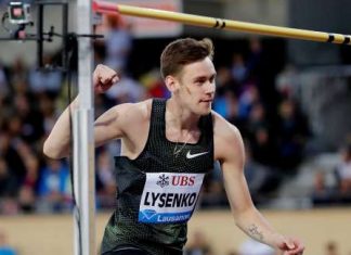 Лысенко завоевал золото в прыжках в высоту на этапе Бриллиантовой лиги в Монако