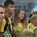 В Киеве встретили первых украинских победителей и призеров Берлина-2018